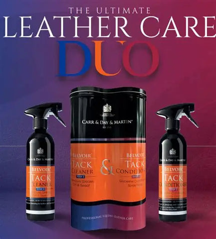 CDM Belvoir Leather Care Duo Step 1&2 - 2 X 500ml