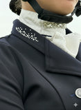 The Dressage Diva Competition Jacket cutaway short tails
