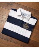 Delzani Navy Equestrian Rugby Shirt