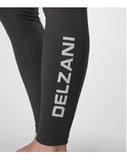 Delzani Capri Pull on Horse-Riding Breeches - Black