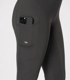 Delzani Capri Pull on Horse-Riding Breeches - Black