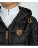 Delzani Tianna Black Puffer Horse Riding Jacket