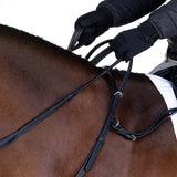 Flexible Fit Equestrian Double Neck Strap with D rings