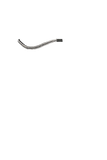 Flexible Fit Main Black & Clear Thin Crystal Wave - Black Browband