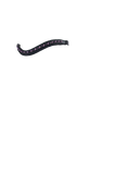 Flexible Fit PURPLE CRYSTAL MID THIN WAVE - BLACK BROWBAND
