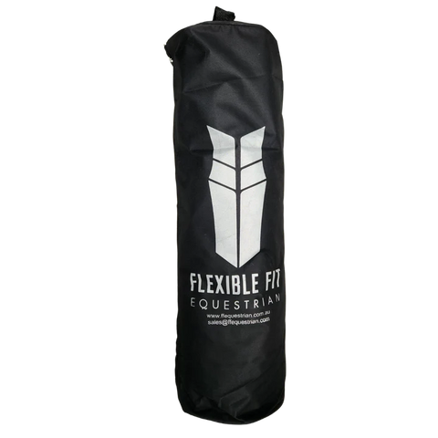 Flexible Fit Black Bridle Bag with Logo