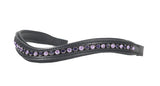 Flexible Fit PURPLE CRYSTAL MID THIN WAVE - BLACK BROWBAND