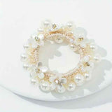 MFE Faux Pearl Hair Scrunchie