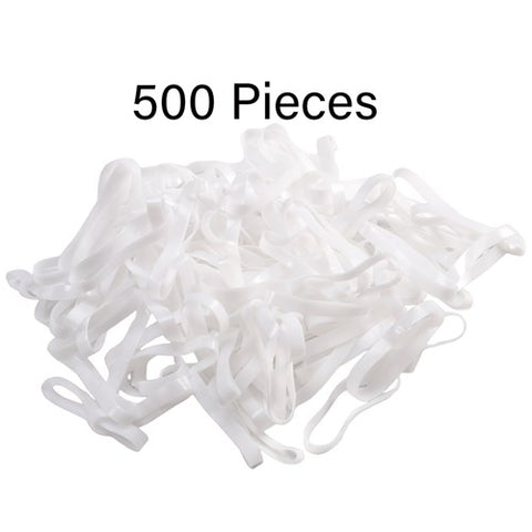 Showmaster Silicone Braiding Bands - 500 Pack